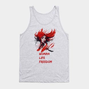 Woman, life and freedom Tank Top